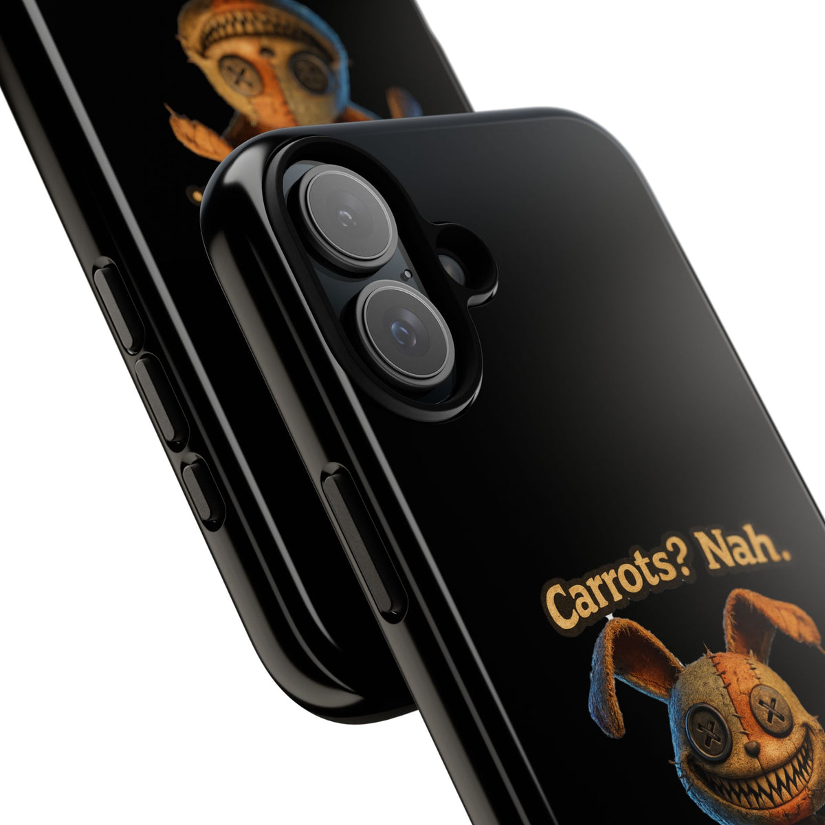 Phone Case — Creepy Bunny "Carrots? Nah. I crave screams." Horror iPhone Case