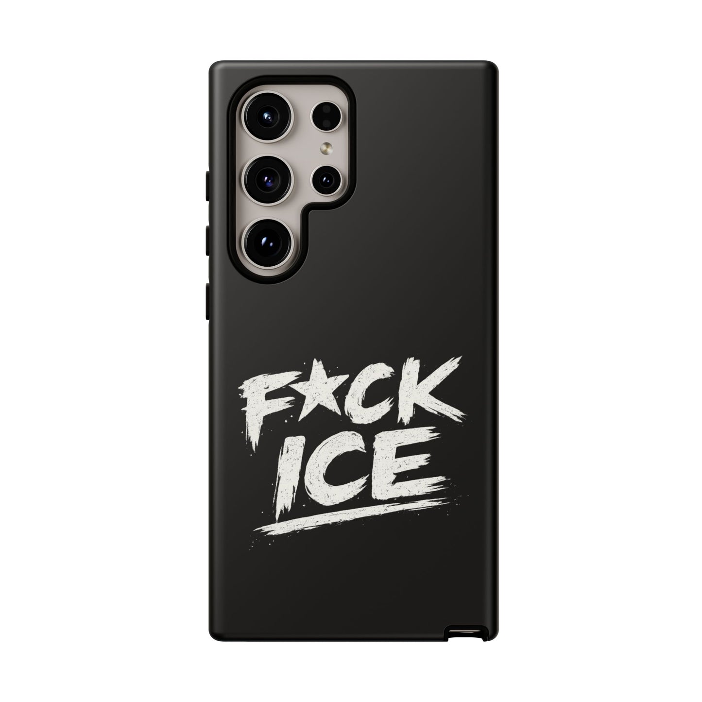 Phone Case — “F*ck Ice” Bold Protest Graphic Protective Case