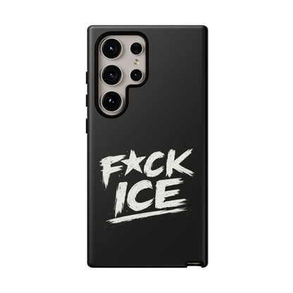 Phone Case — “F*ck Ice” Bold Protest Graphic Protective Case