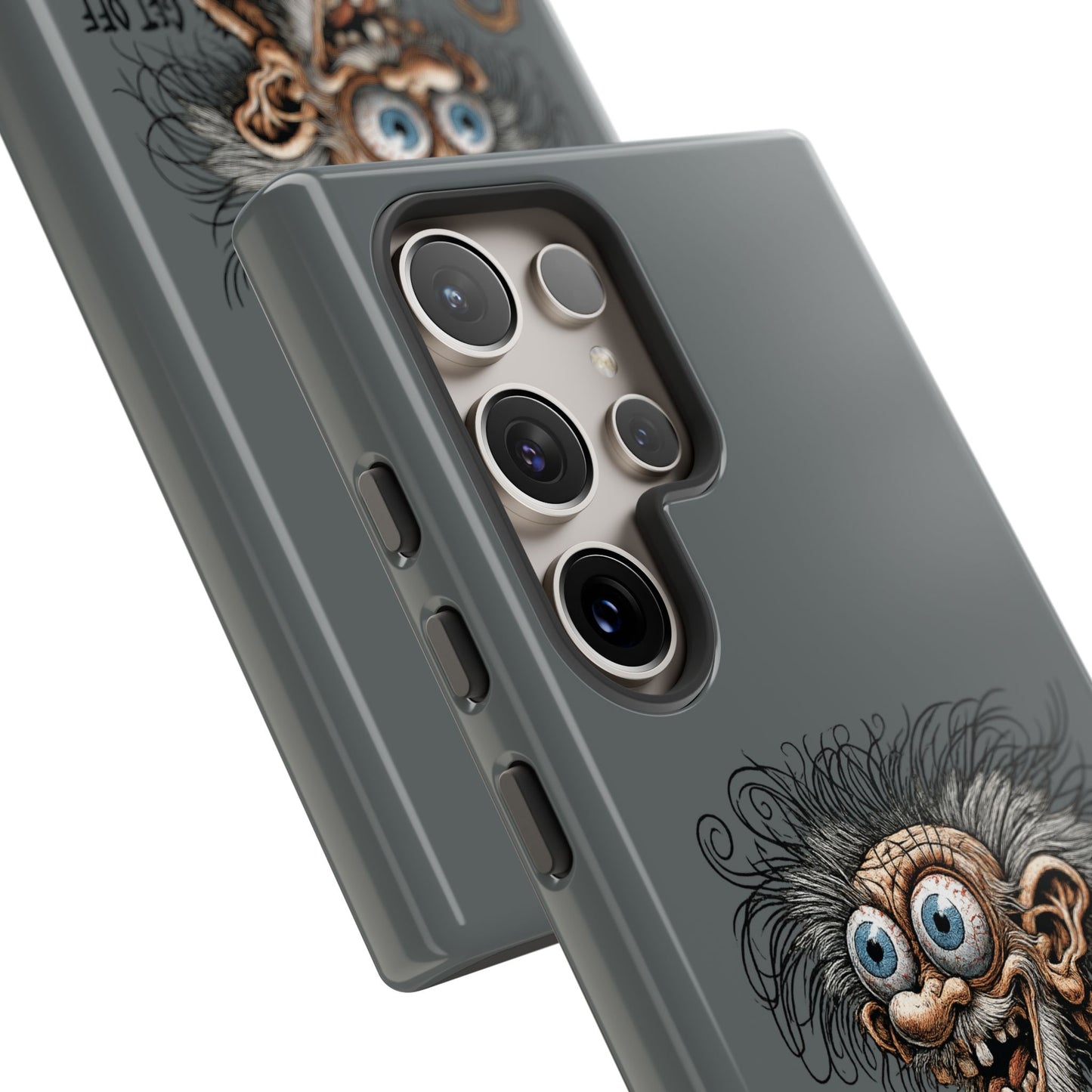 Phone Case — Funny Grumpy Troll Design: “Get Off My Lawn” Protective Cover