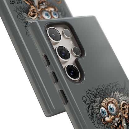 Phone Case — Funny Grumpy Troll Design: “Get Off My Lawn” Protective Cover