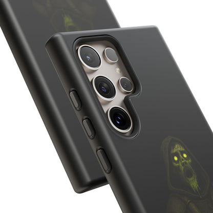 Phone Case — 'Toxic? Nah, Just Prophetically Unpleasant' Neon Grim Reaper Protective Cover