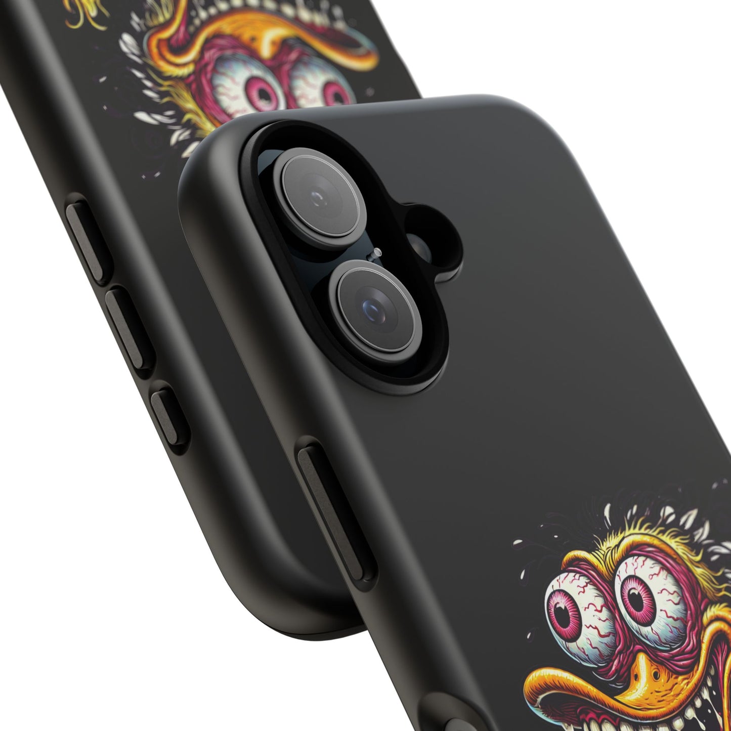 Duck Monster Phone Case — Crazy Cartoon Eye Duck Shock Design Tough Case