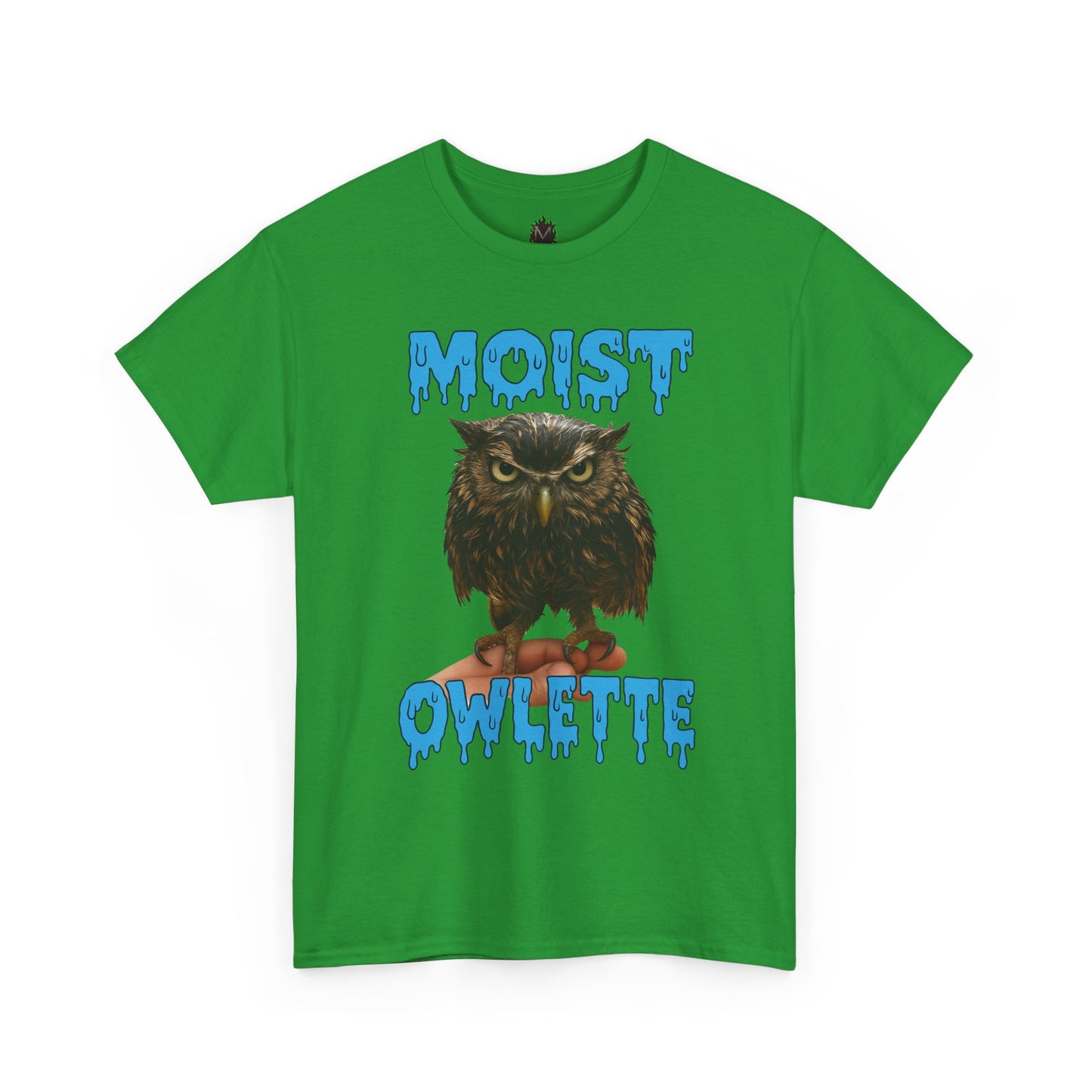 Moist Owlette T-Shirt | Cute Grumpy Owl Graphic