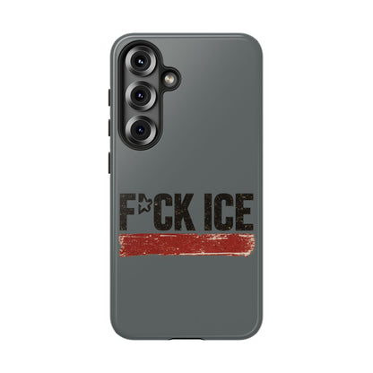 Phone Case - "F*CK ICE" Distressed Protest Design