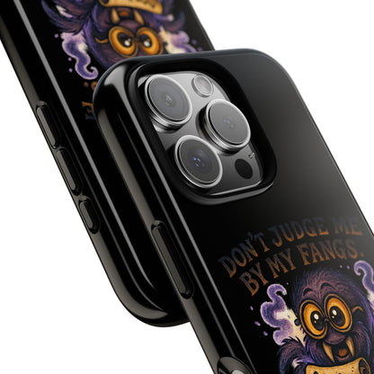 Phone Case — Fiery One-Eyed Demon with "I See Your Soul... And It's Disappointing"