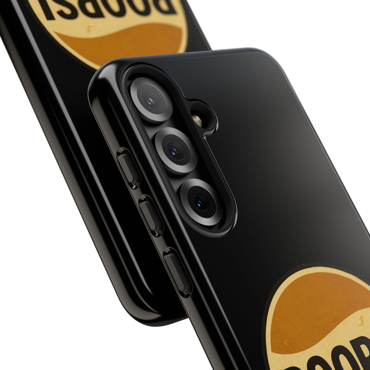 Poopsi Retro Logo Phone Case — Funny Vintage Soda-Inspired iPhone Cover