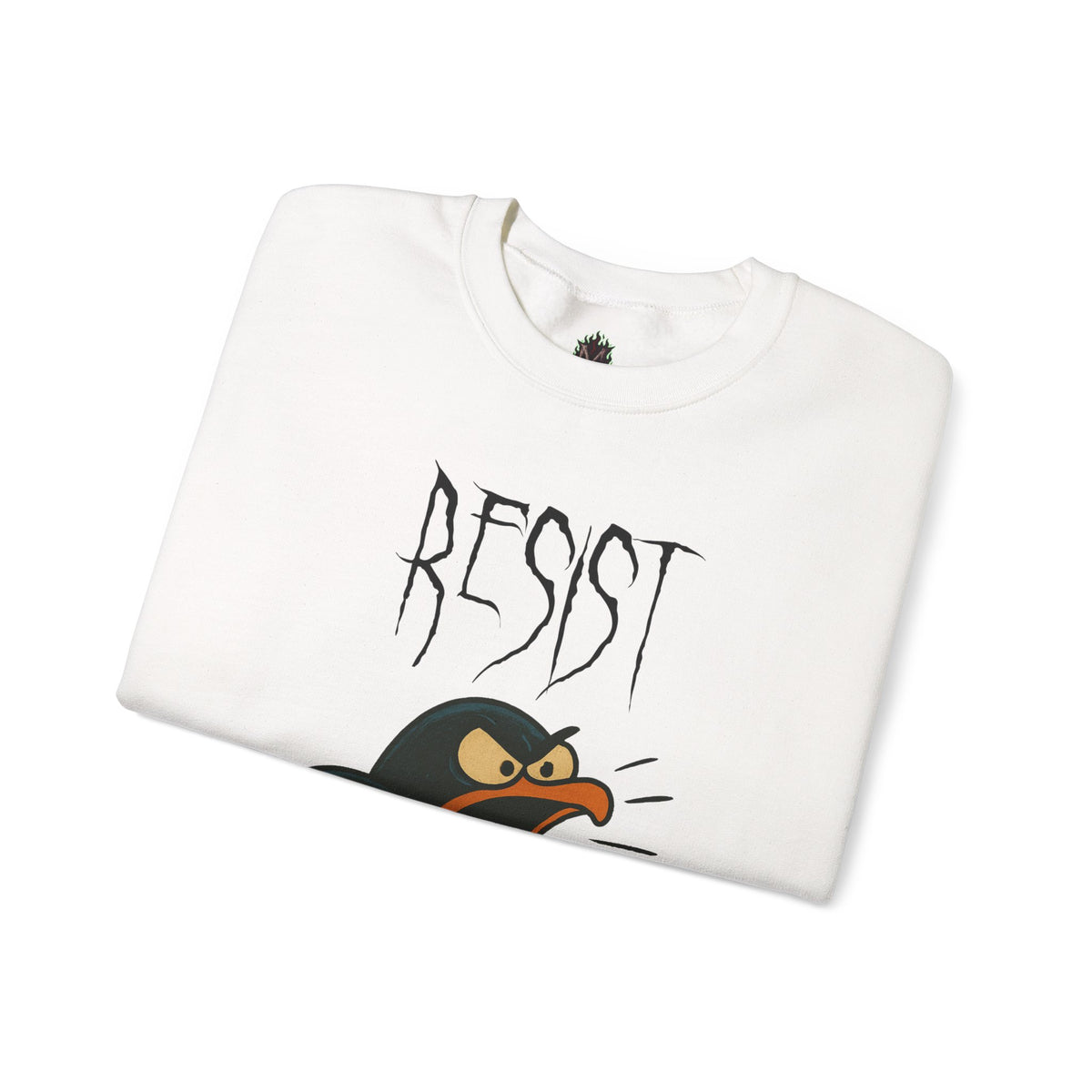 Resist – Angry Penguin Crewneck Sweatshirt