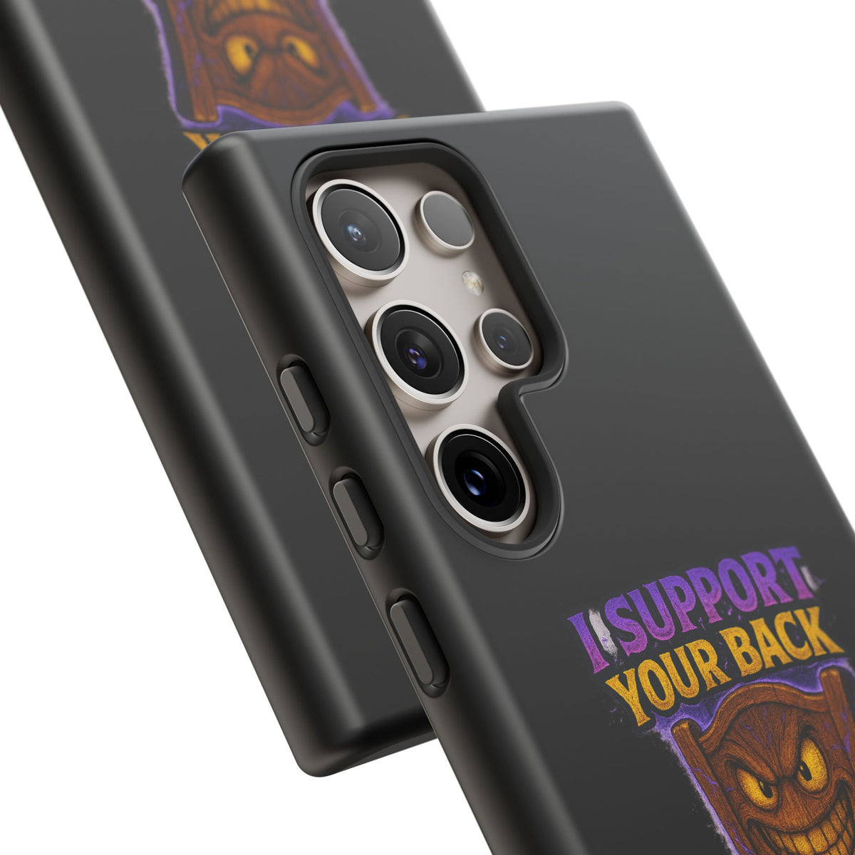 Phone Case — "I Support Your Back and Break Your Will" Funny Creepy Chair Design