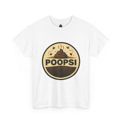 Poopsi Logo Tee | Funny Poop Graphic T-Shirt