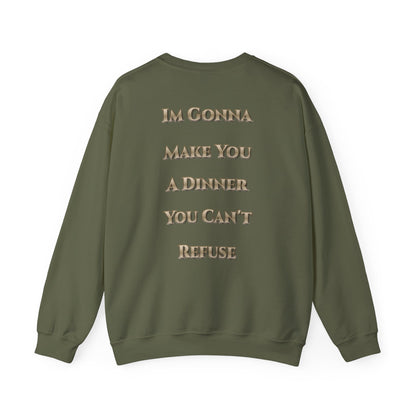 The Grillfather – Charcoal Crewneck Sweatshirt