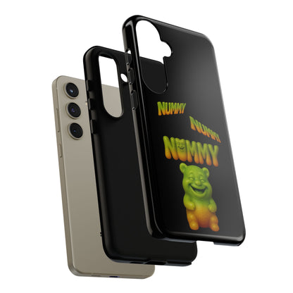 Nummy Gummy Phone Case — Cute Retro Green Gummy Bear Protective Case