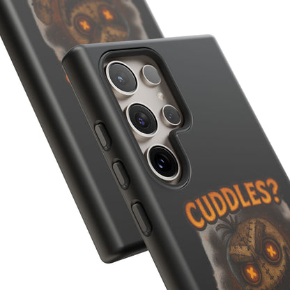 Phone Case — 'Cuddles? Curses.' Voodoo Doll Gothic Protective Case