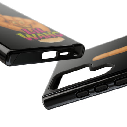 Phone Case — 'Lil Wang' Humorous Middle Finger Character Protective Cover