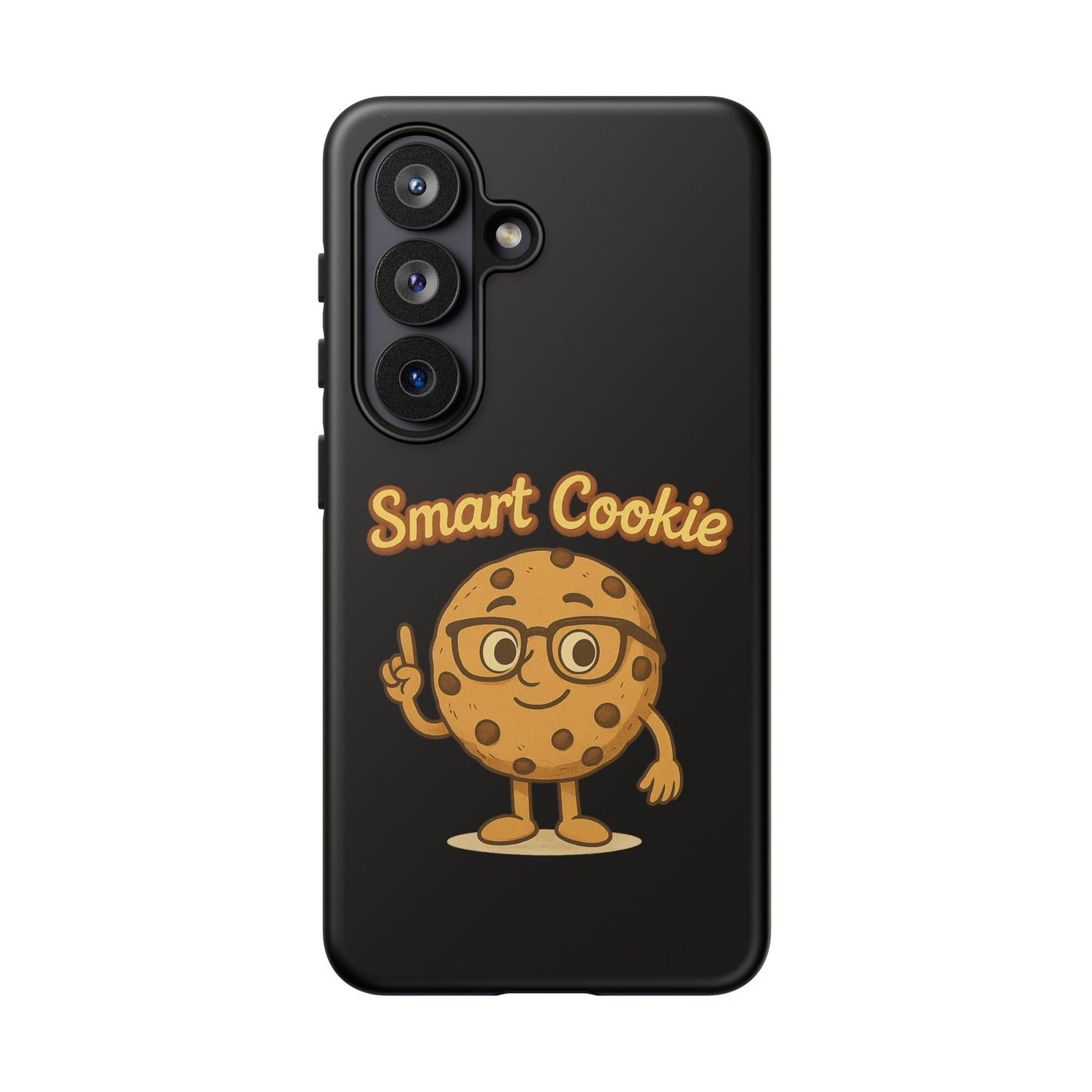 Phone Case — "Smart Cookie" Cute Cartoon Cookie Protective Cover