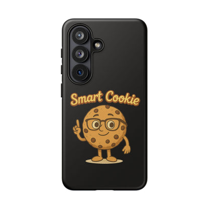 Phone Case — "Smart Cookie" Cute Cartoon Cookie Protective Cover