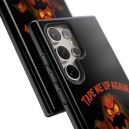 Phone Case - 'Tape Me Up Again and I'll Haunt Your Tree' Halloween Ghost Design