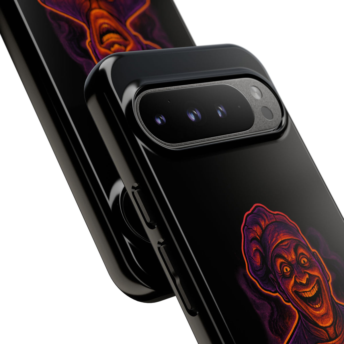 Phone Case — "Kiss the Chef" Neon Horror Chef Design