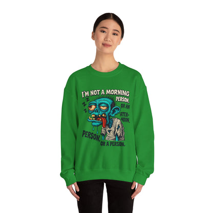 Not a Morning Person Crewneck Sweatshirt