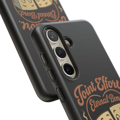 Phone Case — "Joint Effort Eternal Bond" Retro Cannabis Matchstick Design