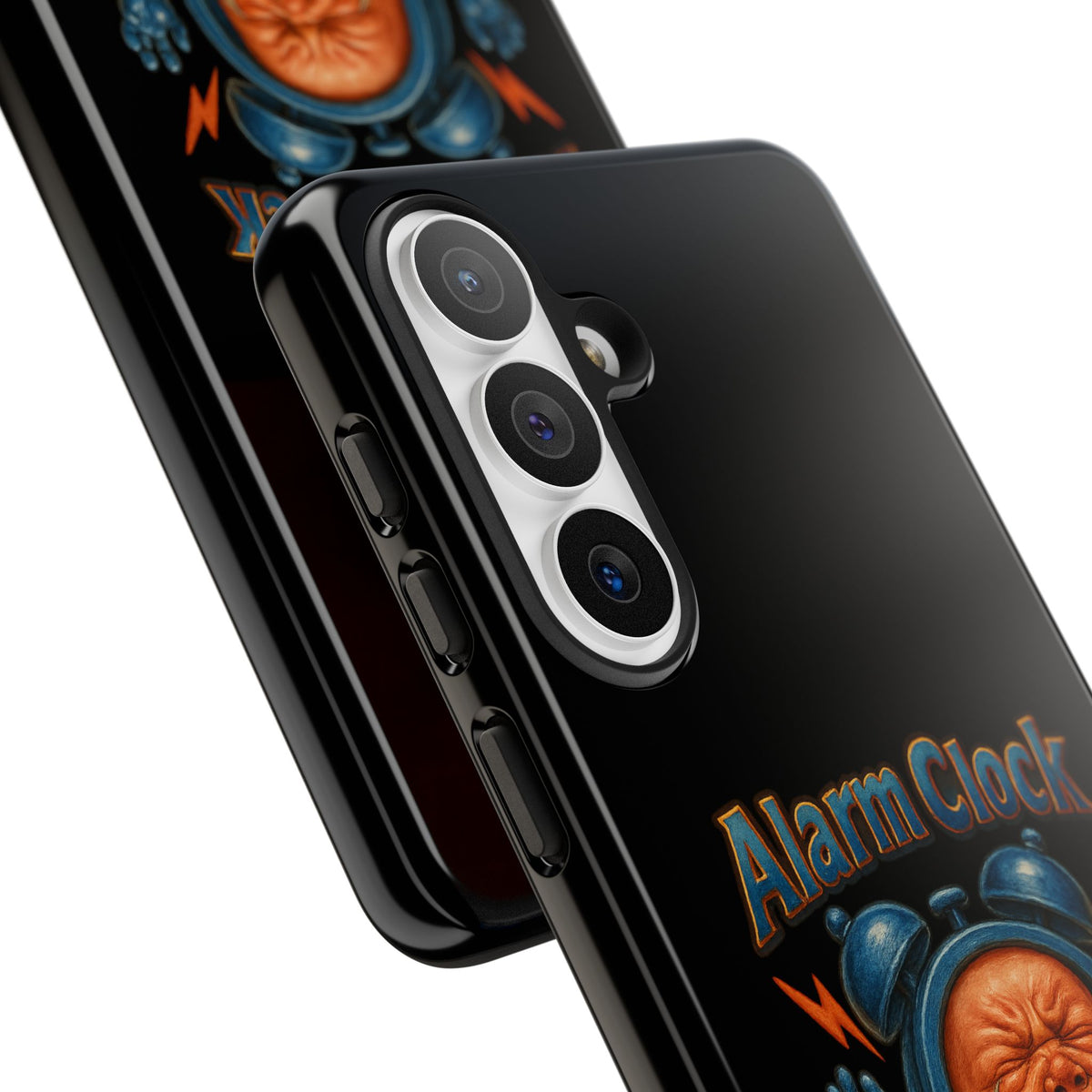 Phone Case — "Alarm Clock: I Cry So You Don't Have To" Funny Retro Baby Alarm Design