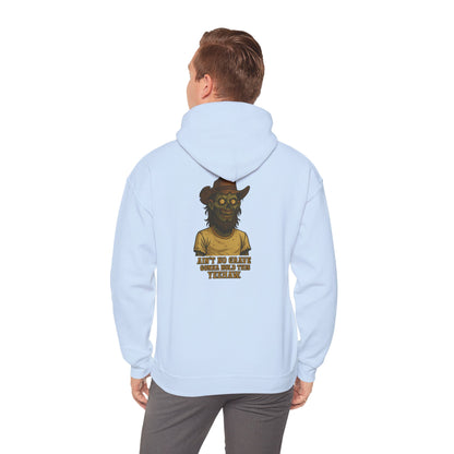 Hoodie - 'Ain't No Grave Could Hold This' Haunted Monster Graphic Pullover
