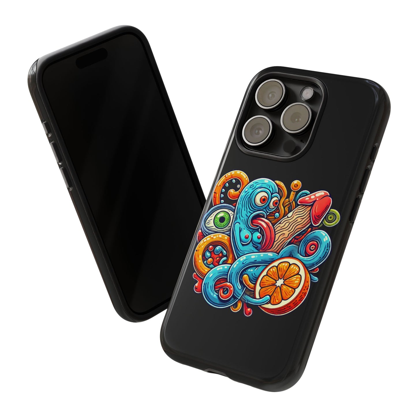 Octopus Surf Phone Case — Colorful Nautical Art Protective Phone Cover