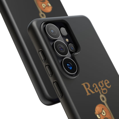 Phone Case — "Rage Bait" Angry Worm Fishing Design