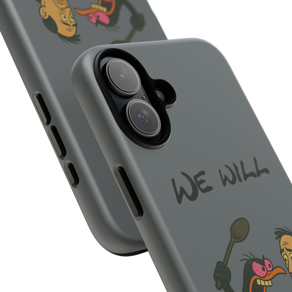 Phone Case - "We Will Resist" Cartoon Protest Design