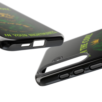 Tough Cases — “I Am The Coil In Your Nightmares” Skull Snake Shockproof Phone Case