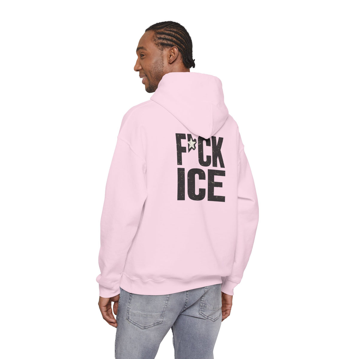 Graphic Hoodie — "F*ck ICE" Protest Pullover