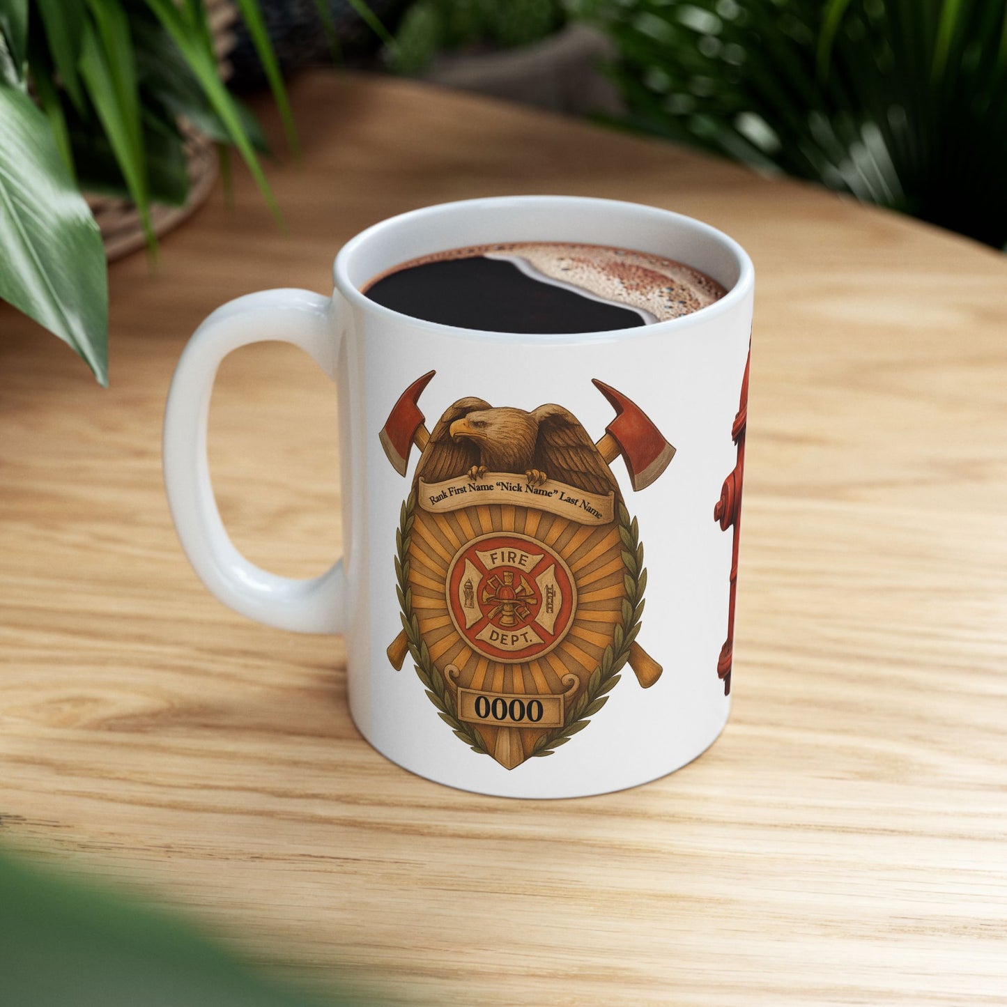 Not All Heroes Stand Tall – Firefighter PTSD Awareness Mug