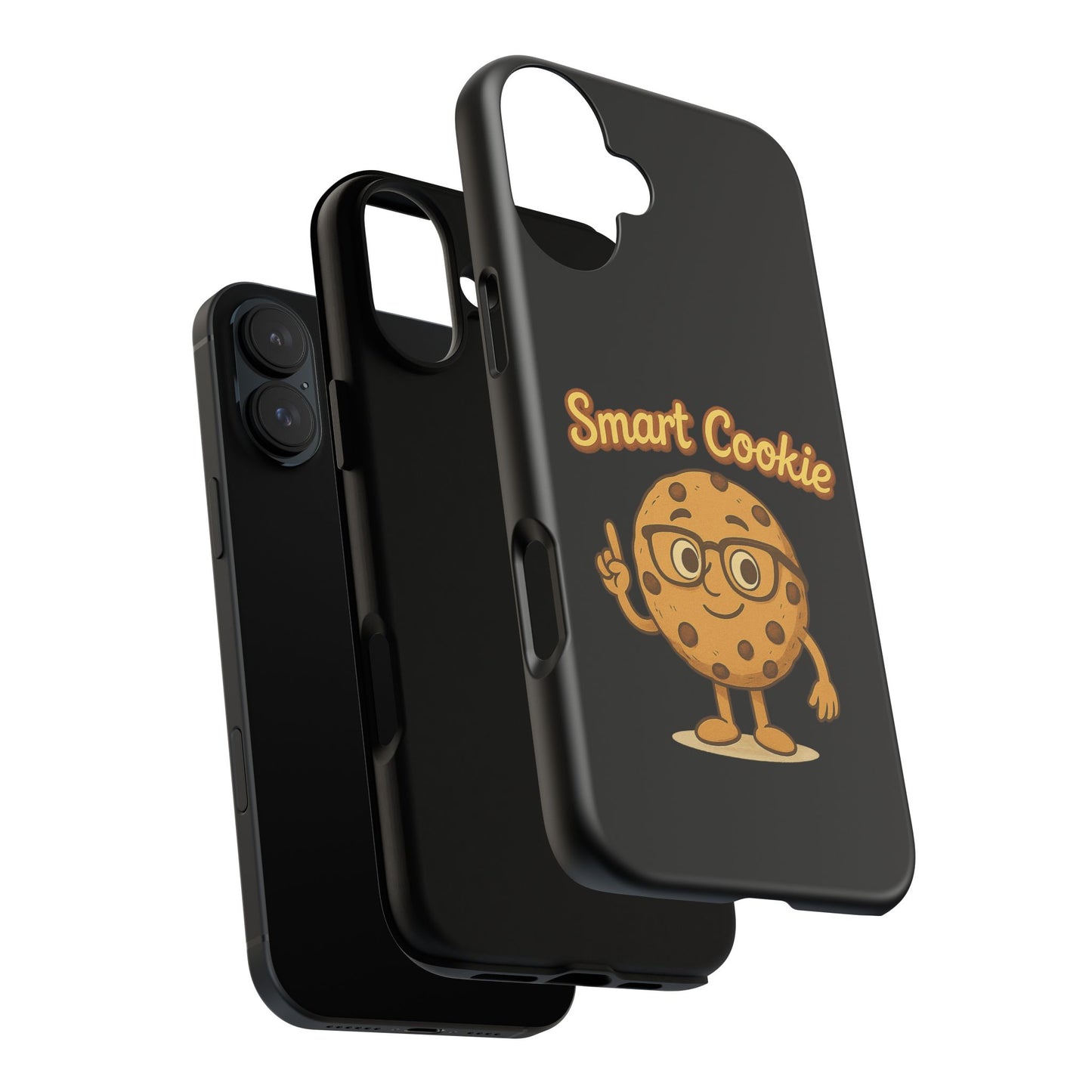 Phone Case — "Smart Cookie" Cute Cartoon Cookie Protective Cover