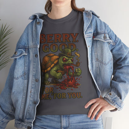 Berry Good Turtle tee | Retro horror turtle illustration