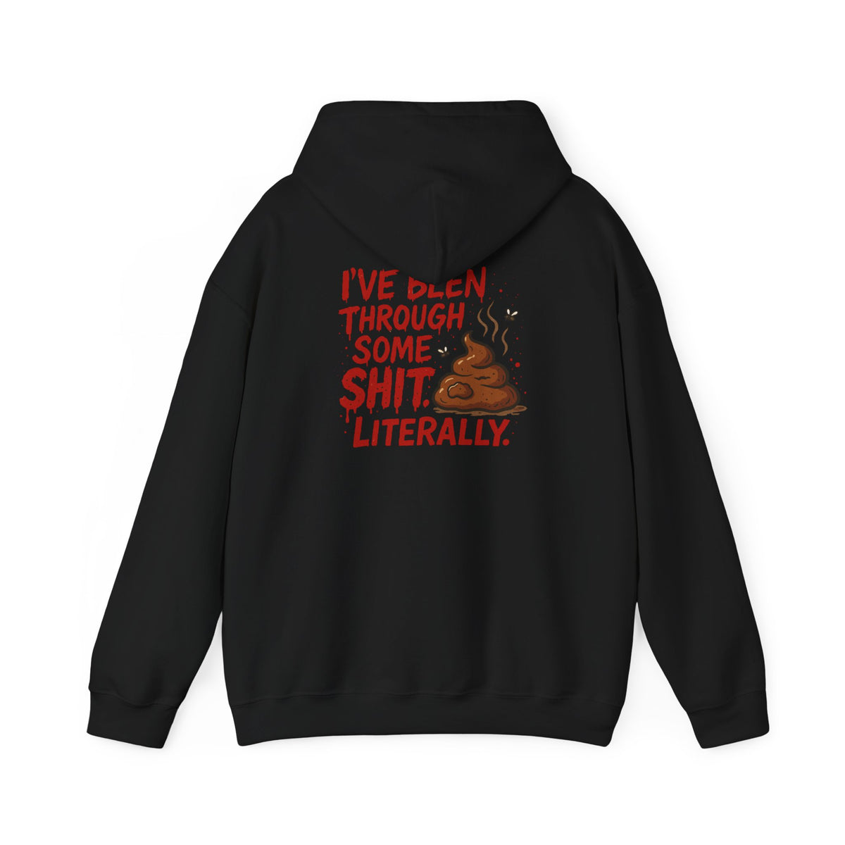 I've Been Through Some Shit Literally Hoodie — Funny Graphic Pullover