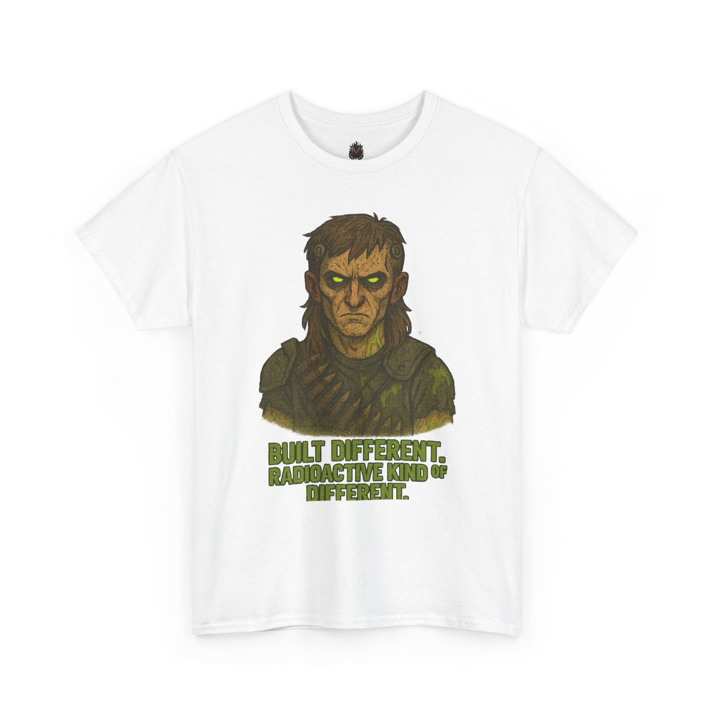 Mutant Warrior Graphic Tee — "Built Different, Radioactive and I Like It"