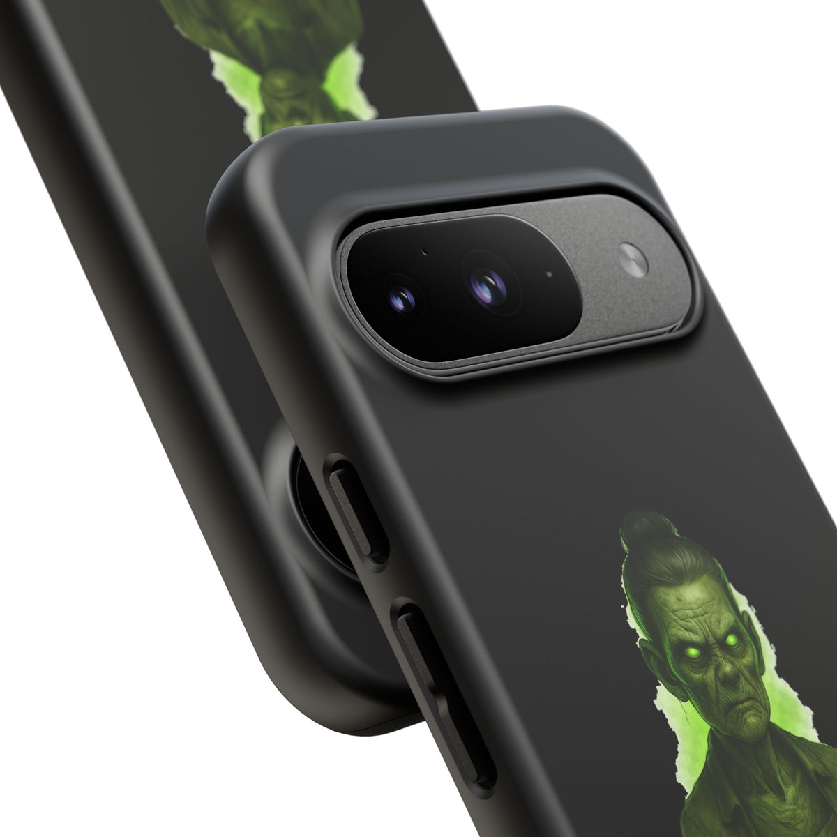 Spooky Green Ghost Phone Case — "I Baked Cookies, They Scream Now" Horror iPhone Cover
