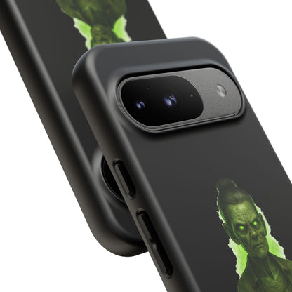 Spooky Green Ghost Phone Case — "I Baked Cookies, They Scream Now" Horror iPhone Cover