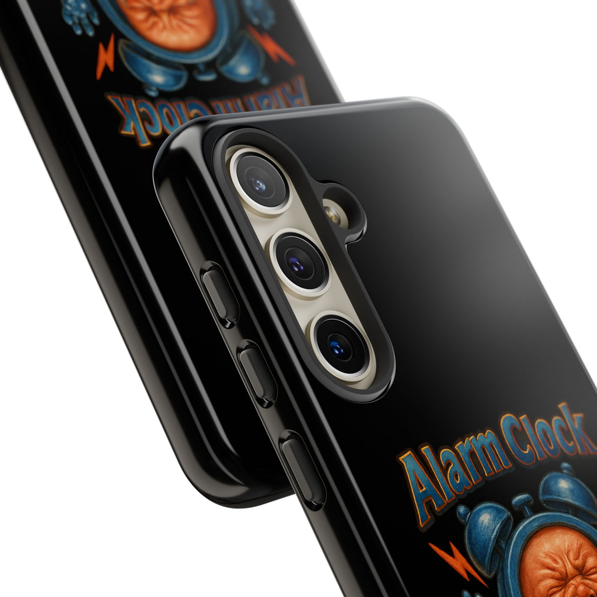 Phone Case — "Alarm Clock: I Cry So You Don't Have To" Funny Retro Baby Alarm Design