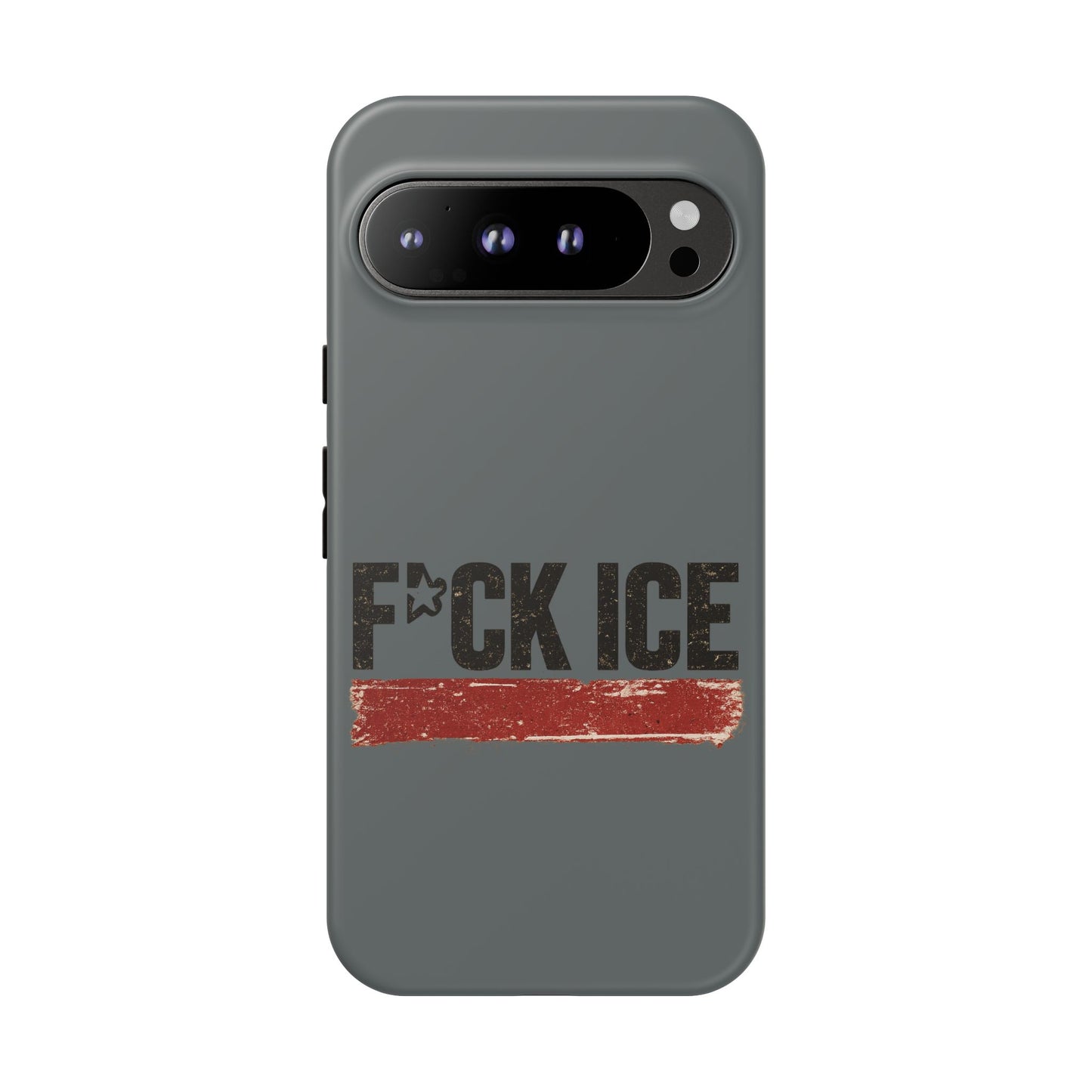 Phone Case - "F*CK ICE" Distressed Protest Design