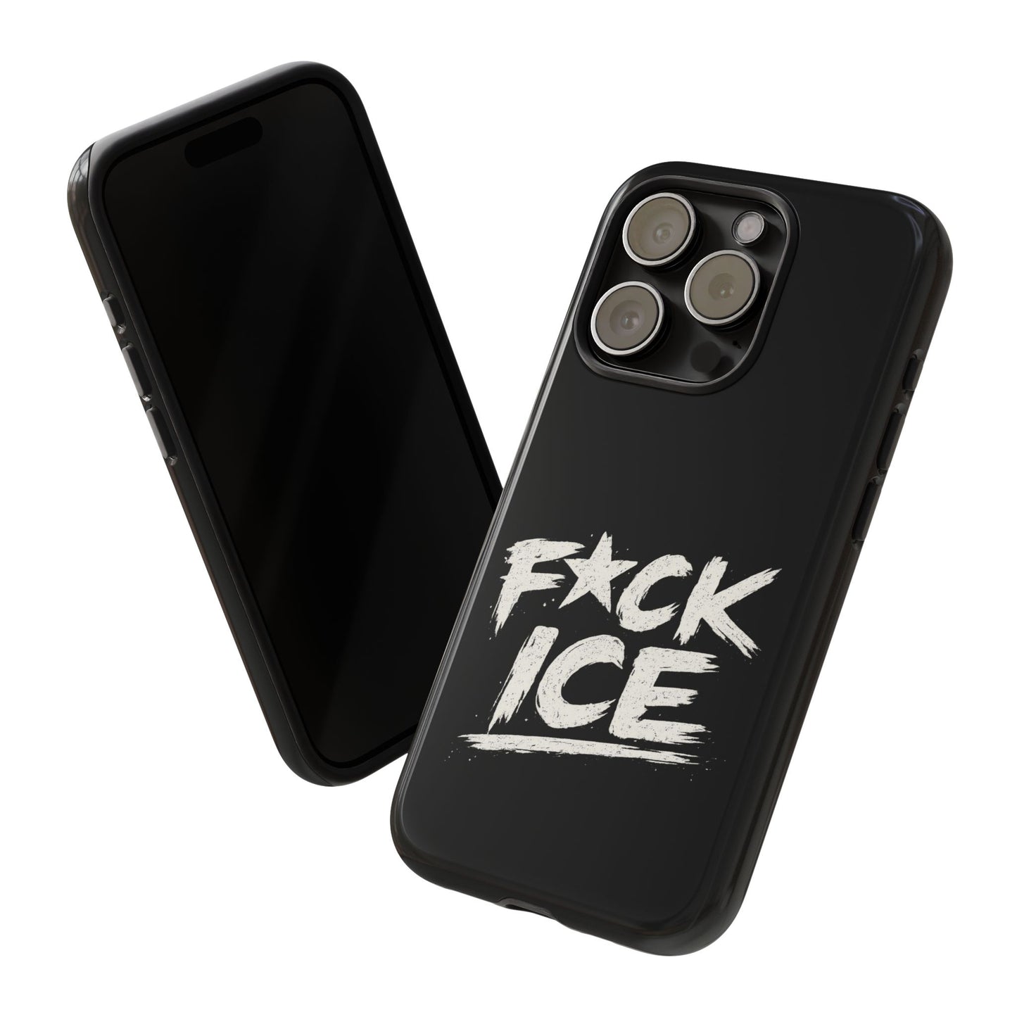 Phone Case — “F*ck Ice” Bold Protest Graphic Protective Case