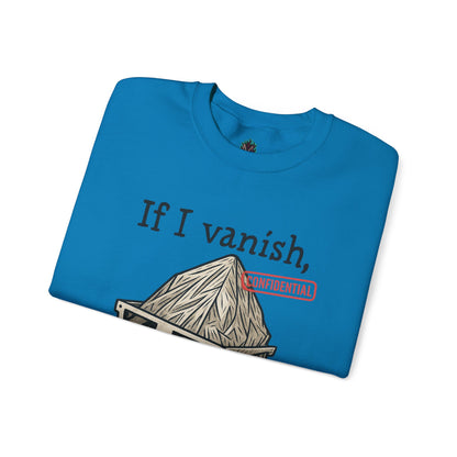 Tell the Pigeons I Knew – Disguised Vanishing Agent Sweatshirt