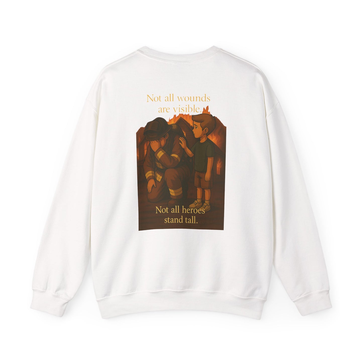 Not All Wounds Are Visible Crewneck Sweatshirt