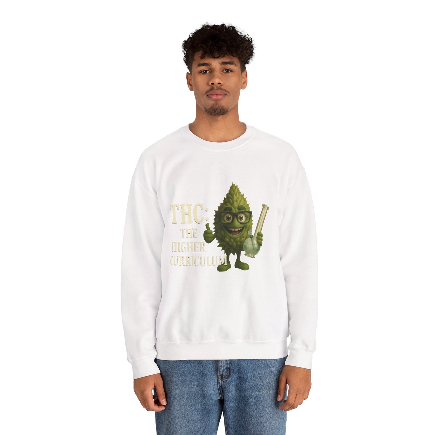 THC: The Higher Curriculum – Stoner Education Sweatshirt