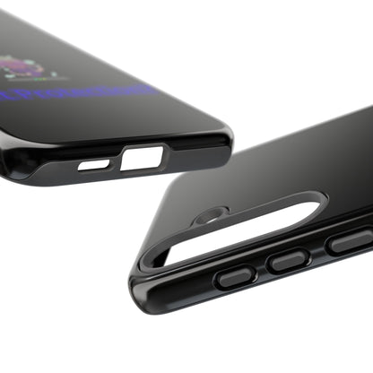 Phone Case — 'Got Protection?' Cute Purple Alien Anti-Shock Protective Cover