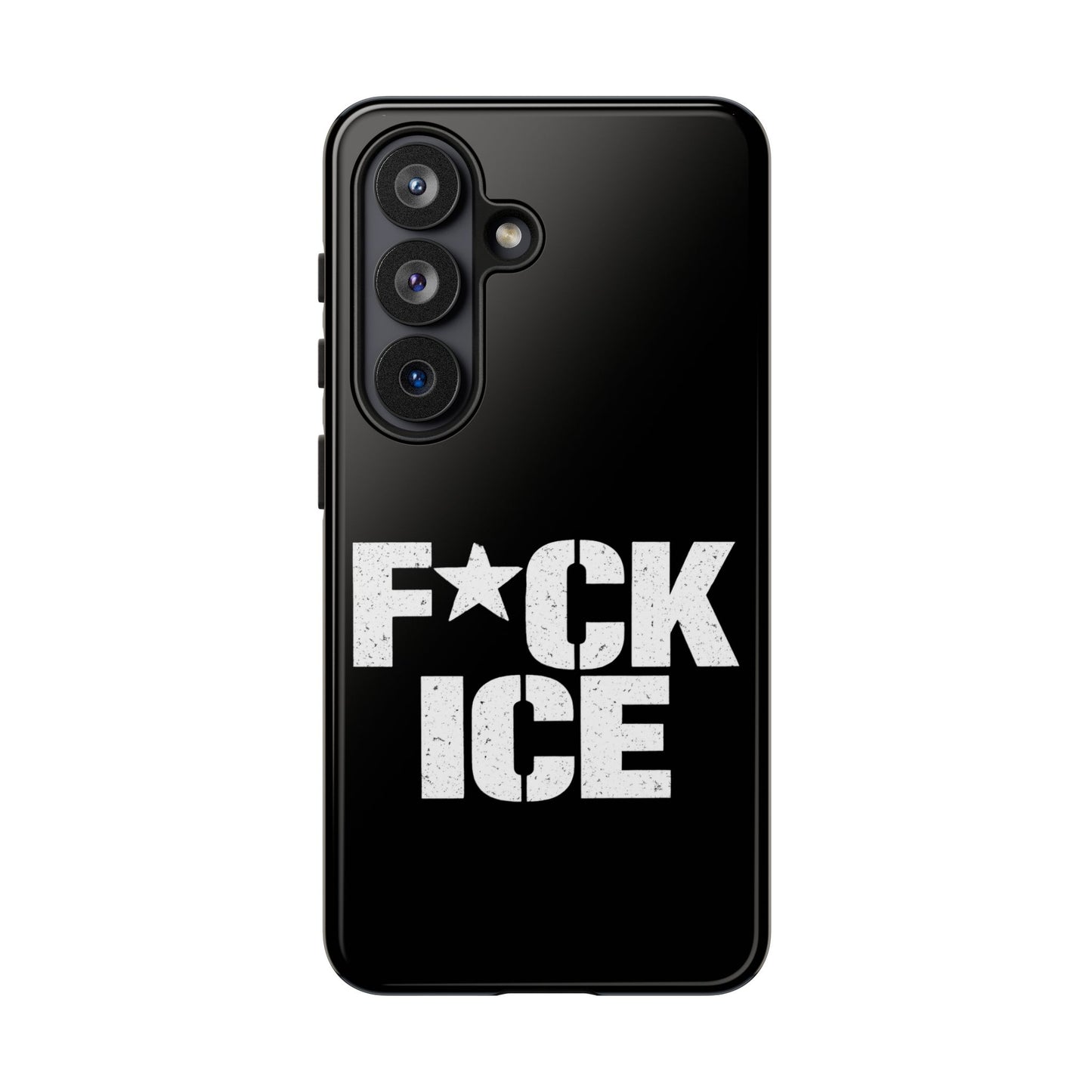Phone Case — “F*CK ICE” Bold Protest Protective Cover
