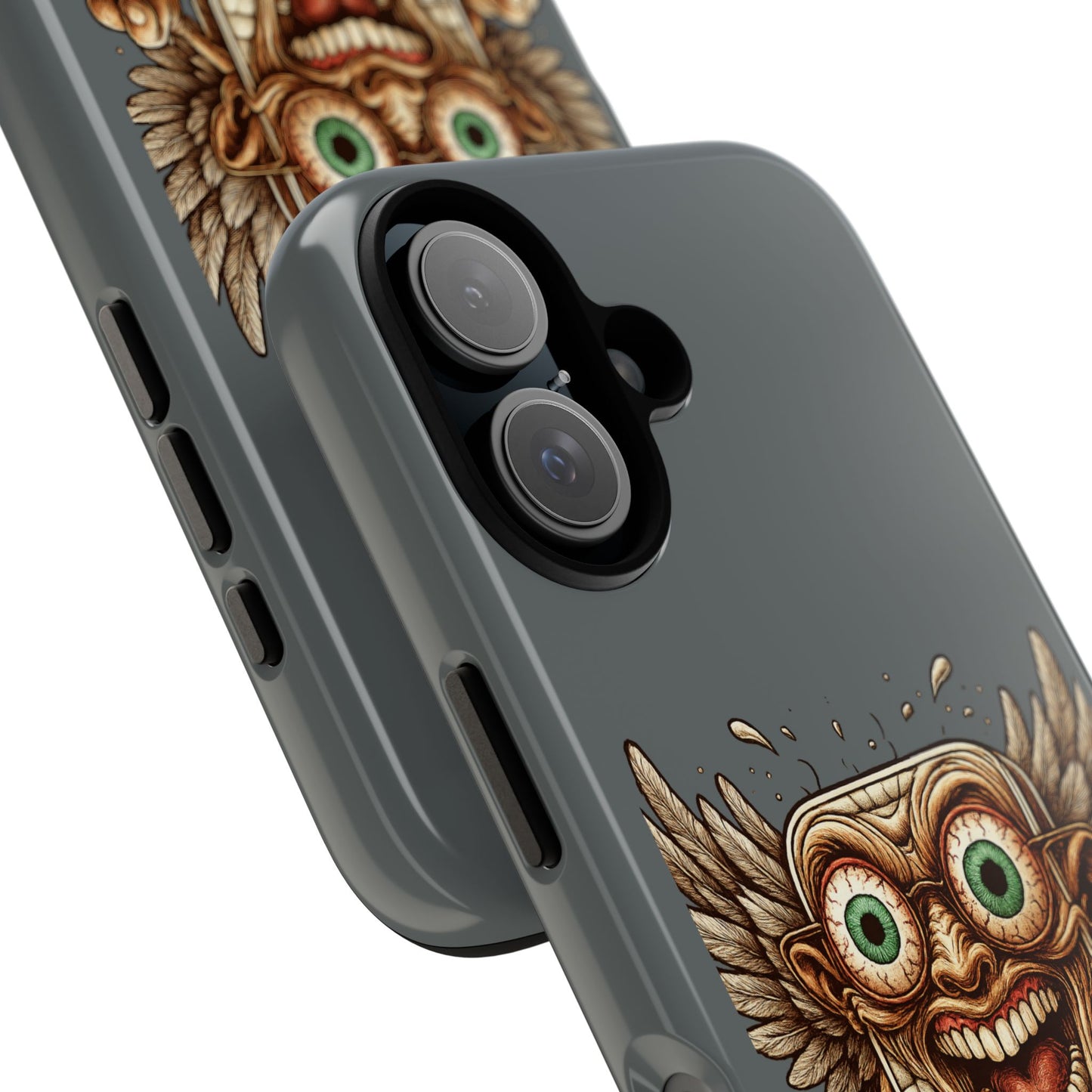 Phone Case — Funny Vintage Winged Toaster Design (“Your Opinion Has Less Absorbency”)