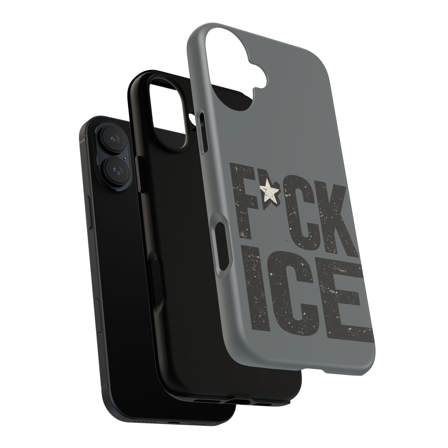 Phone Case — “F*CK ICE” Bold Protest Protective Case