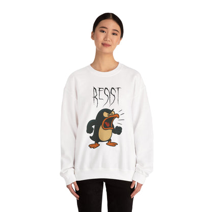 Resist – Angry Penguin Crewneck Sweatshirt