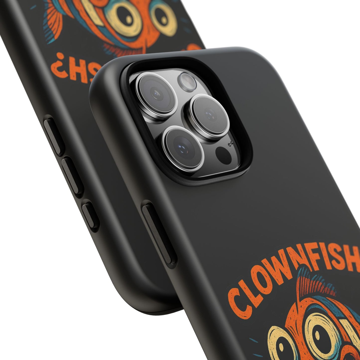 Phone Case — “Clownfish? I’m a Killer Joke.” Funny Creepy Fish Graphic